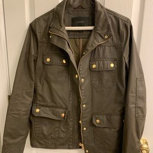 GUC small JCREW army green utility jacket